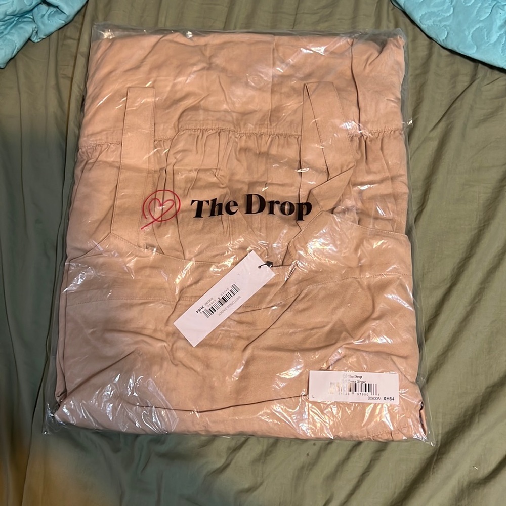 THE BRIT dress NEVER WORN BEIGE DRESS